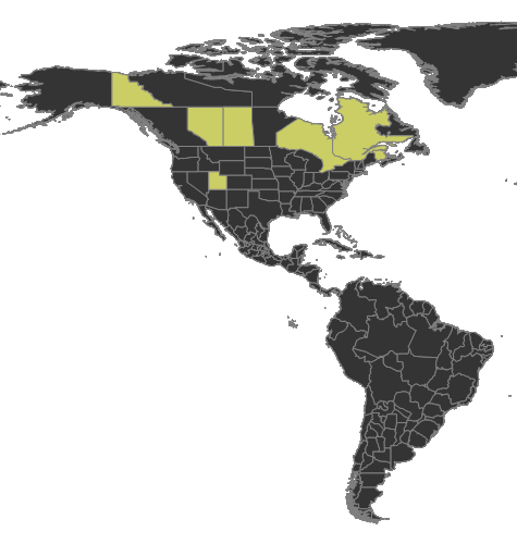 Leptothorax retractus Distribution.png