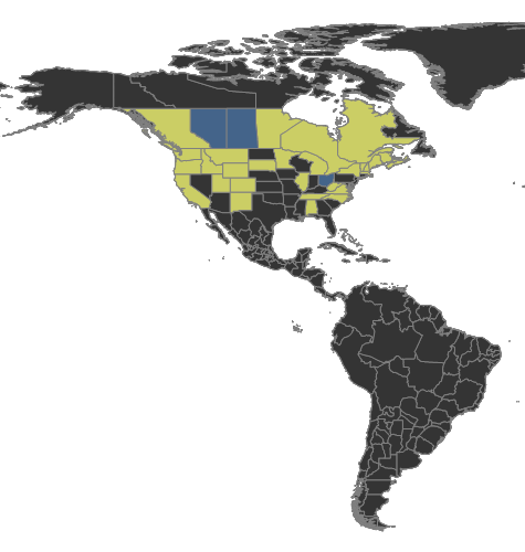 Stenamma diecki Distribution.png